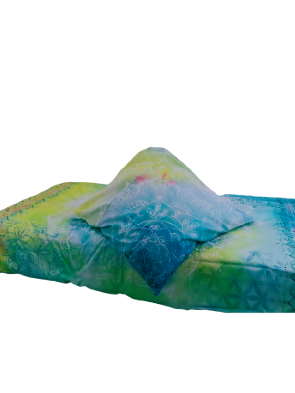 100% organic cotton Blue Dream bed linen