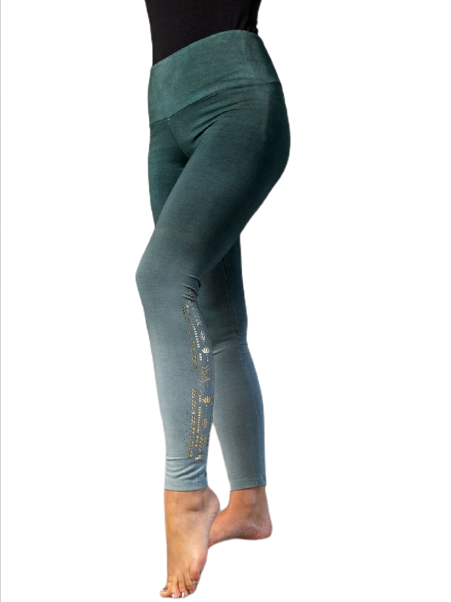 Yoga Leggings - green/emerald