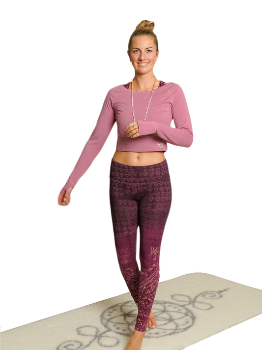 Long sleeve violet