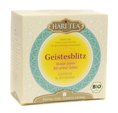 Organic tea ginger & lemon - flash of inspiration