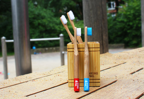 sustainable toothbrush BLUE soft