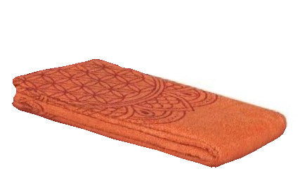 Fengshui Terry Towel - Ruby Red