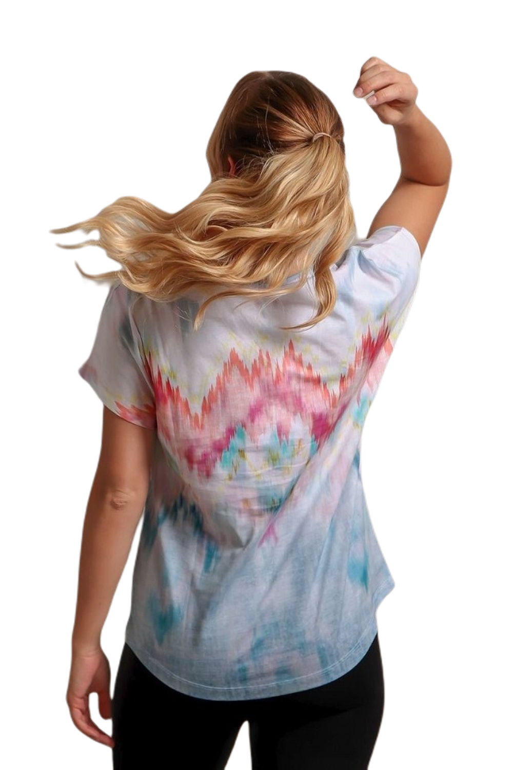 Shirt short sleeve Ikat