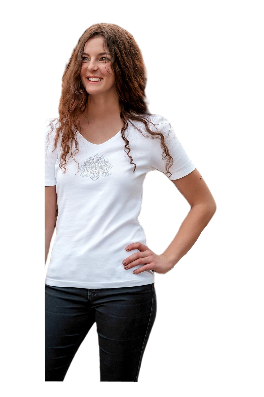 Shirt short sleeve lotus