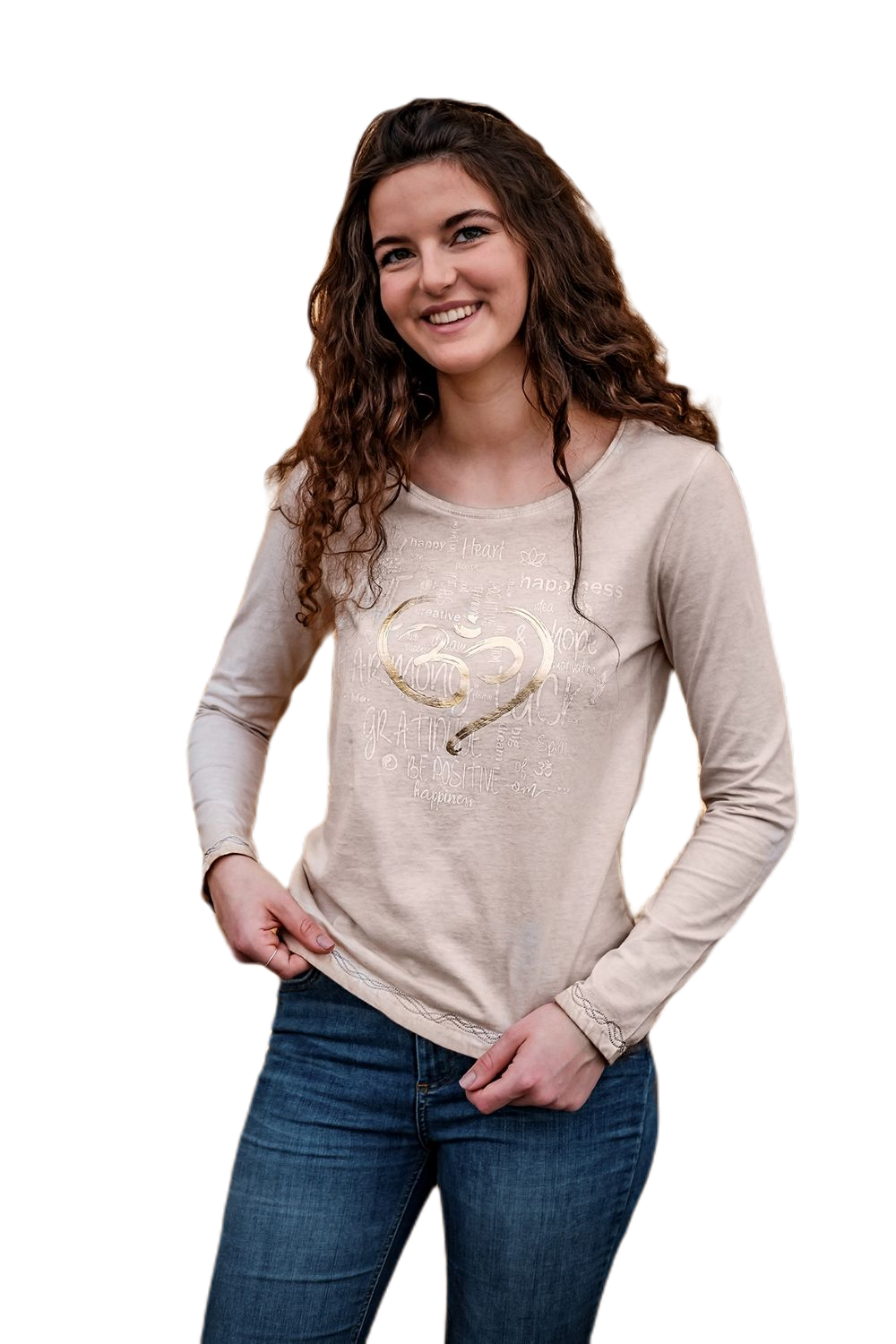 Long sleeve Golden Om