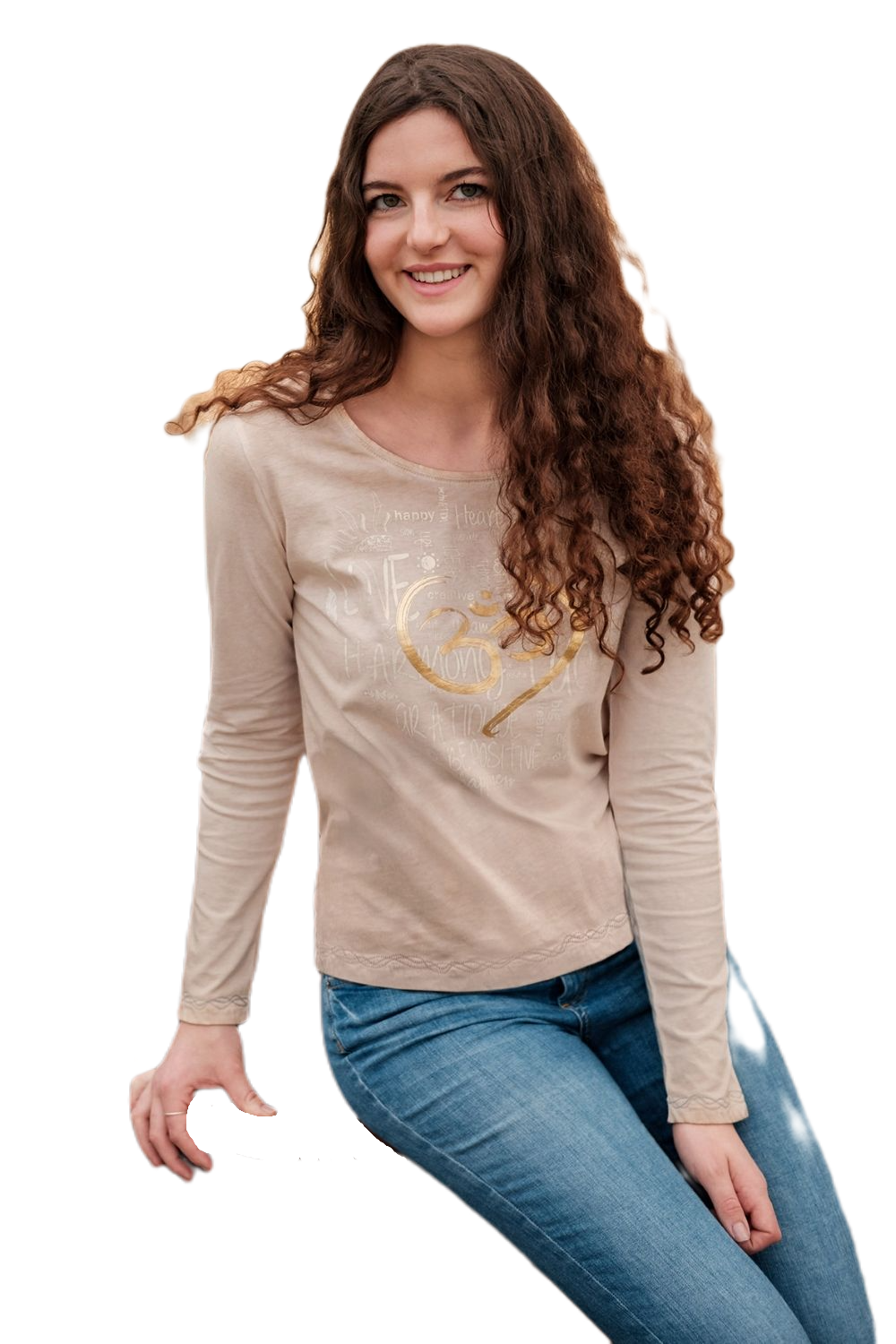 Long sleeve Golden Om