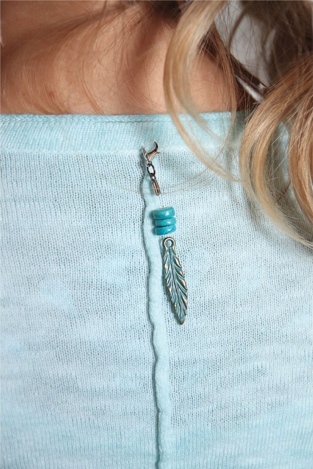 Knit cardigan my luck