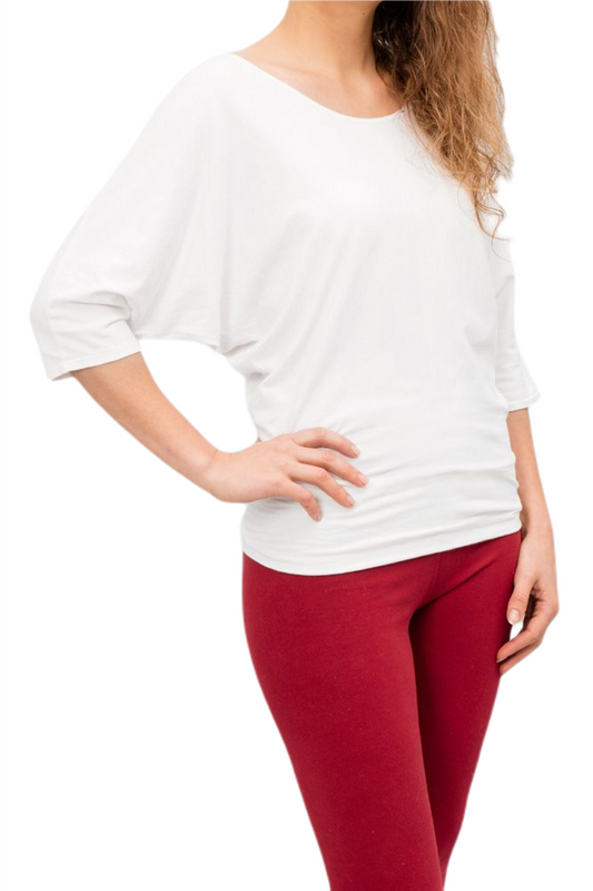 Yoga Shirt Siri - White