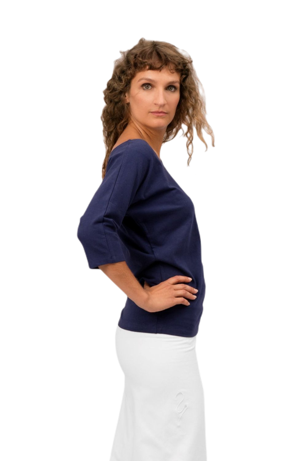 Yoga Shirt Siri - Atlantic Blue