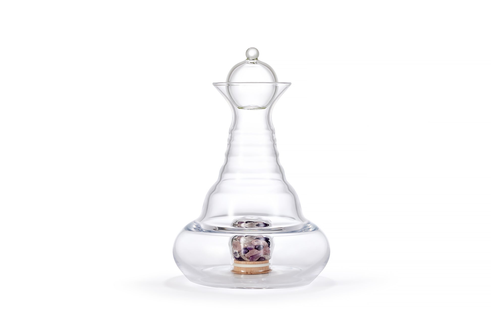 Glaskaraffe Alladin mit Edelsteinen 1,2L