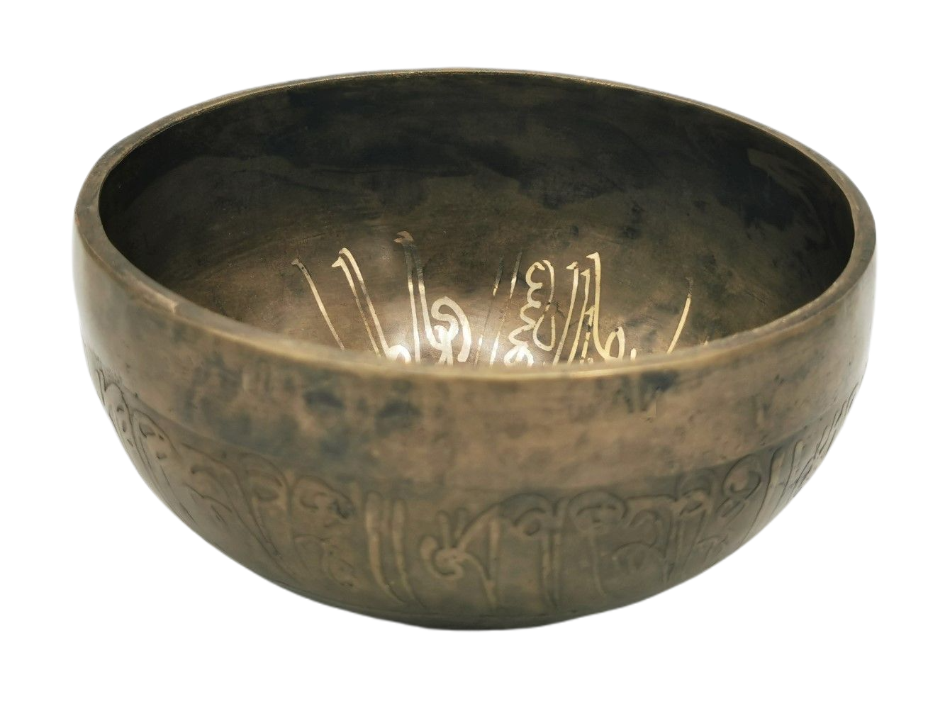 Singing Bowl Flower of Life engraved 2725 g