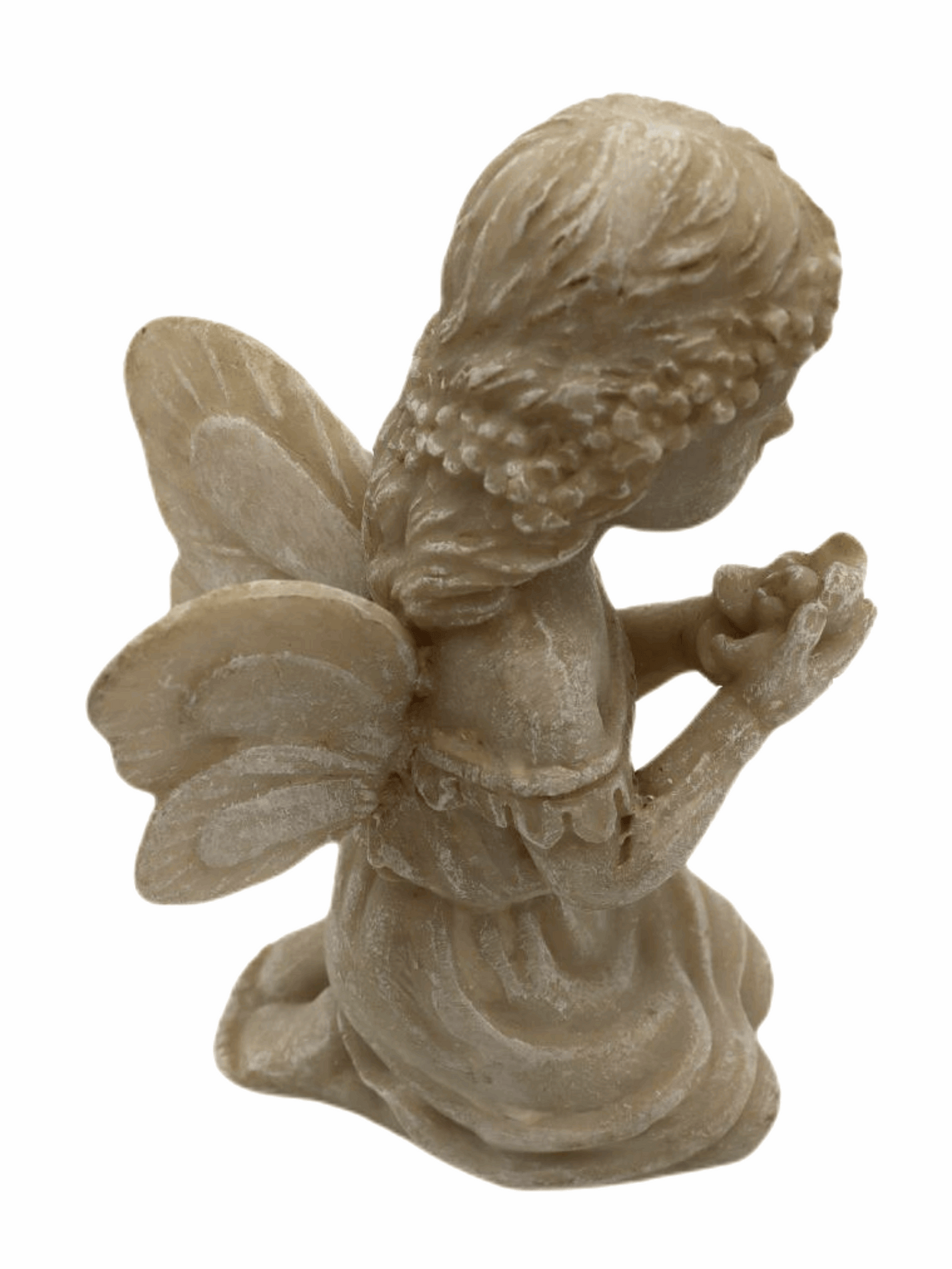 Angel with flower 8 x 11cm