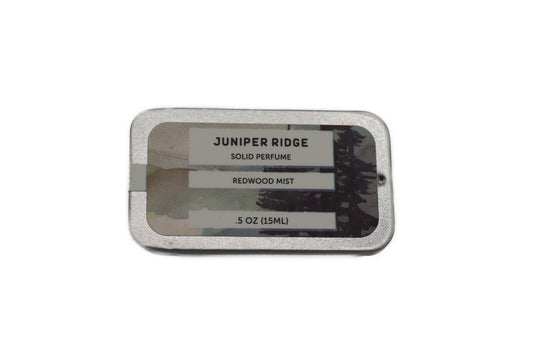 Juniper Ridge Solid Perfume- Redwood Mist