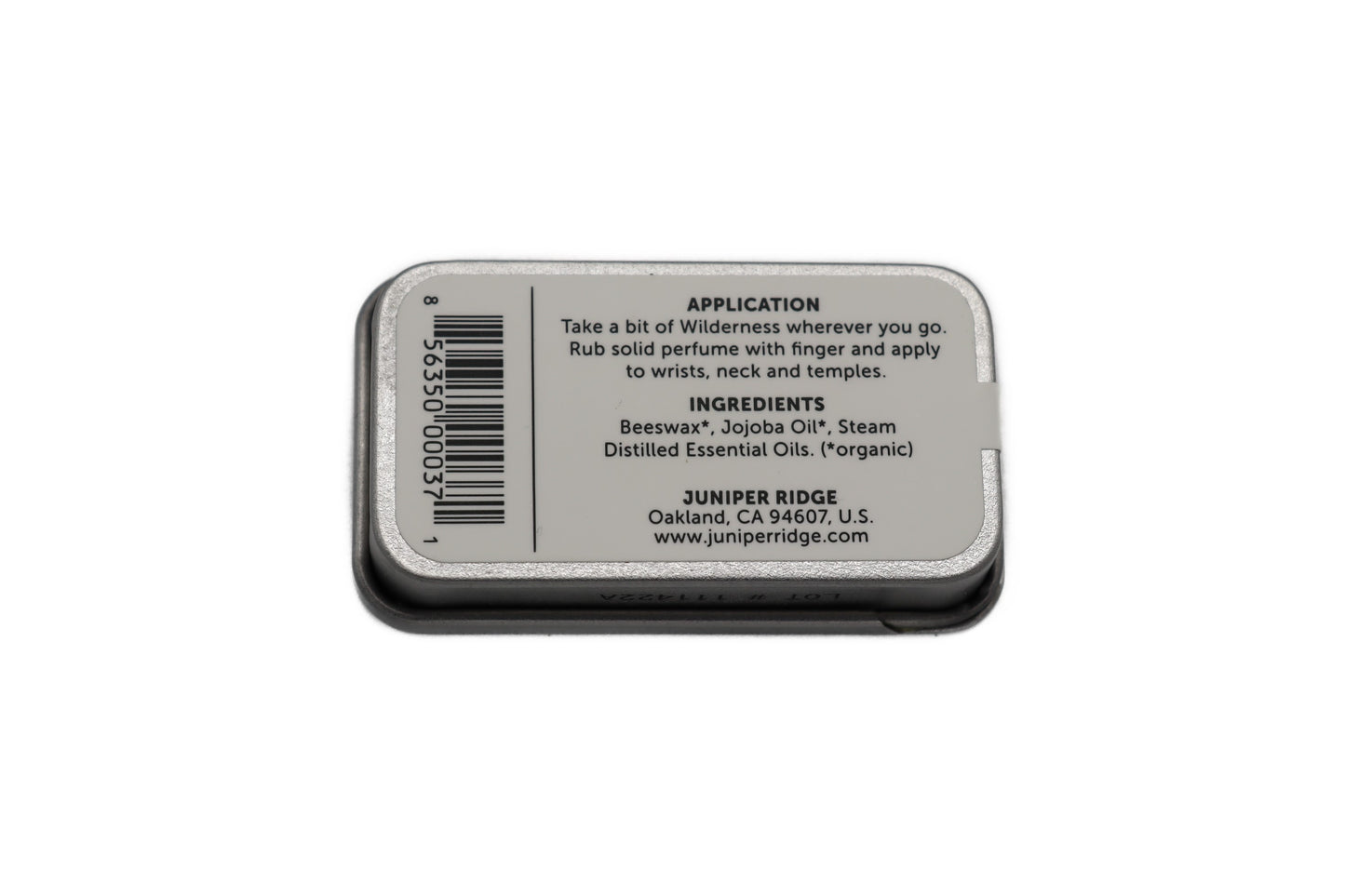 Juniper Ridge Solid Perfume- White Sage