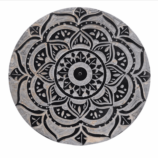Incense Bowl Mandala Soapstone