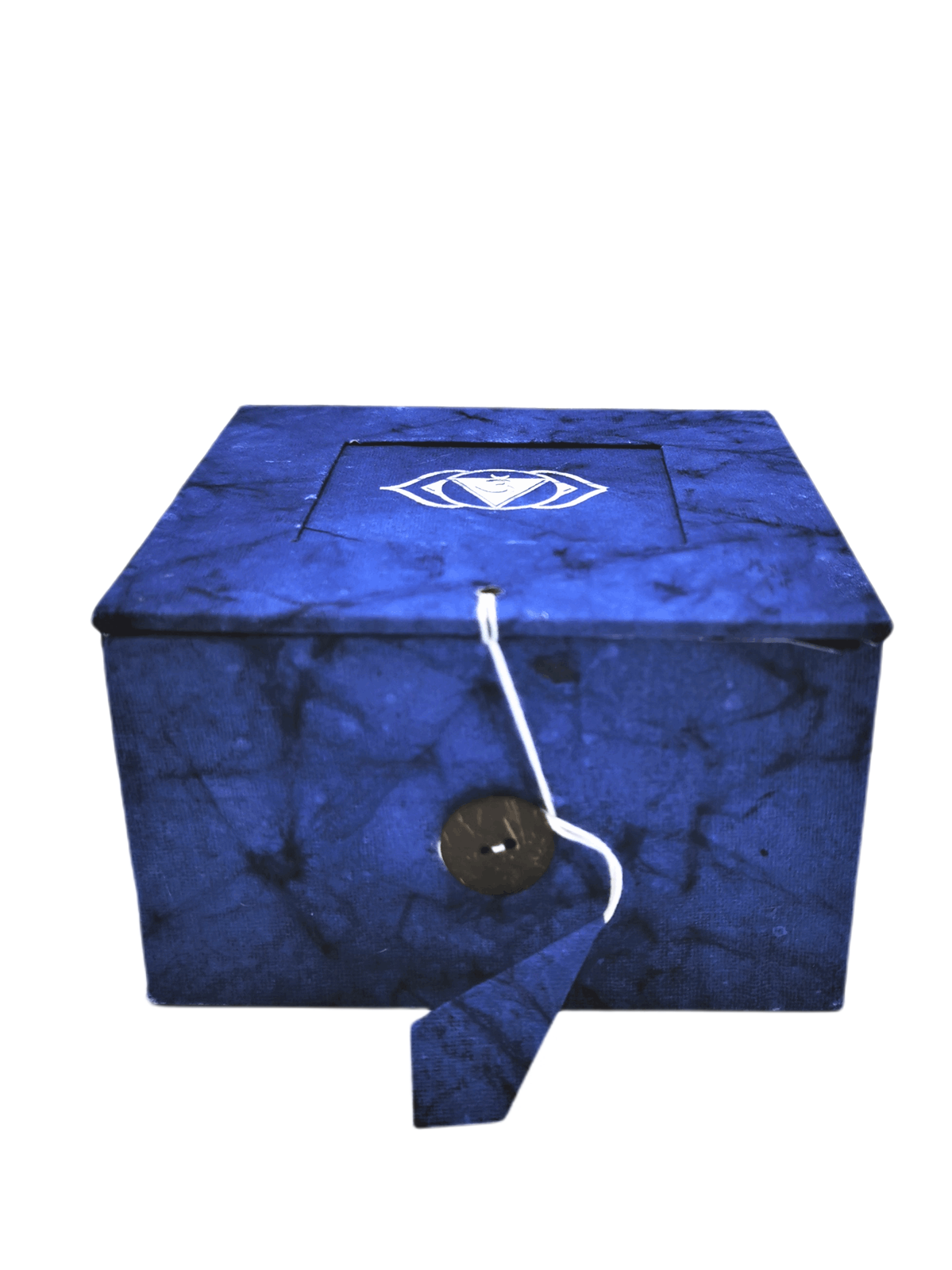 Singing bowl in the box: Indigo