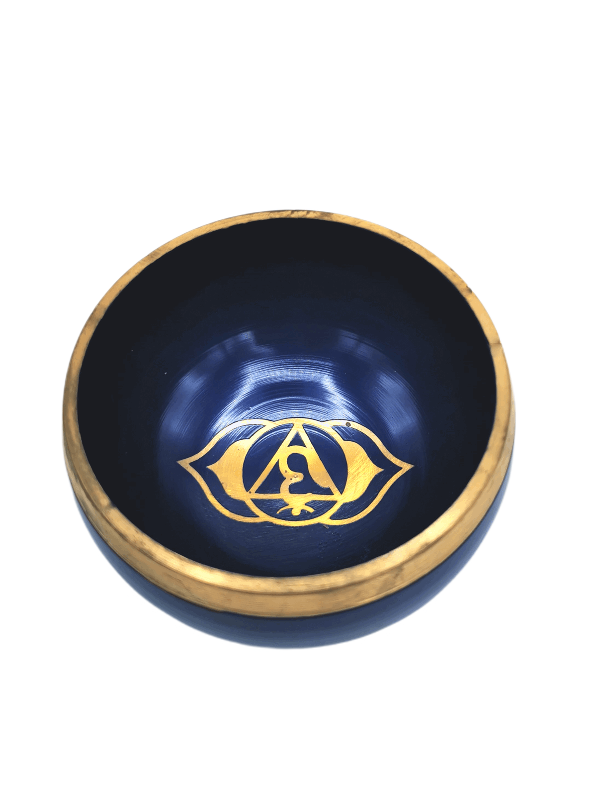 Singing bowl in the box: Indigo