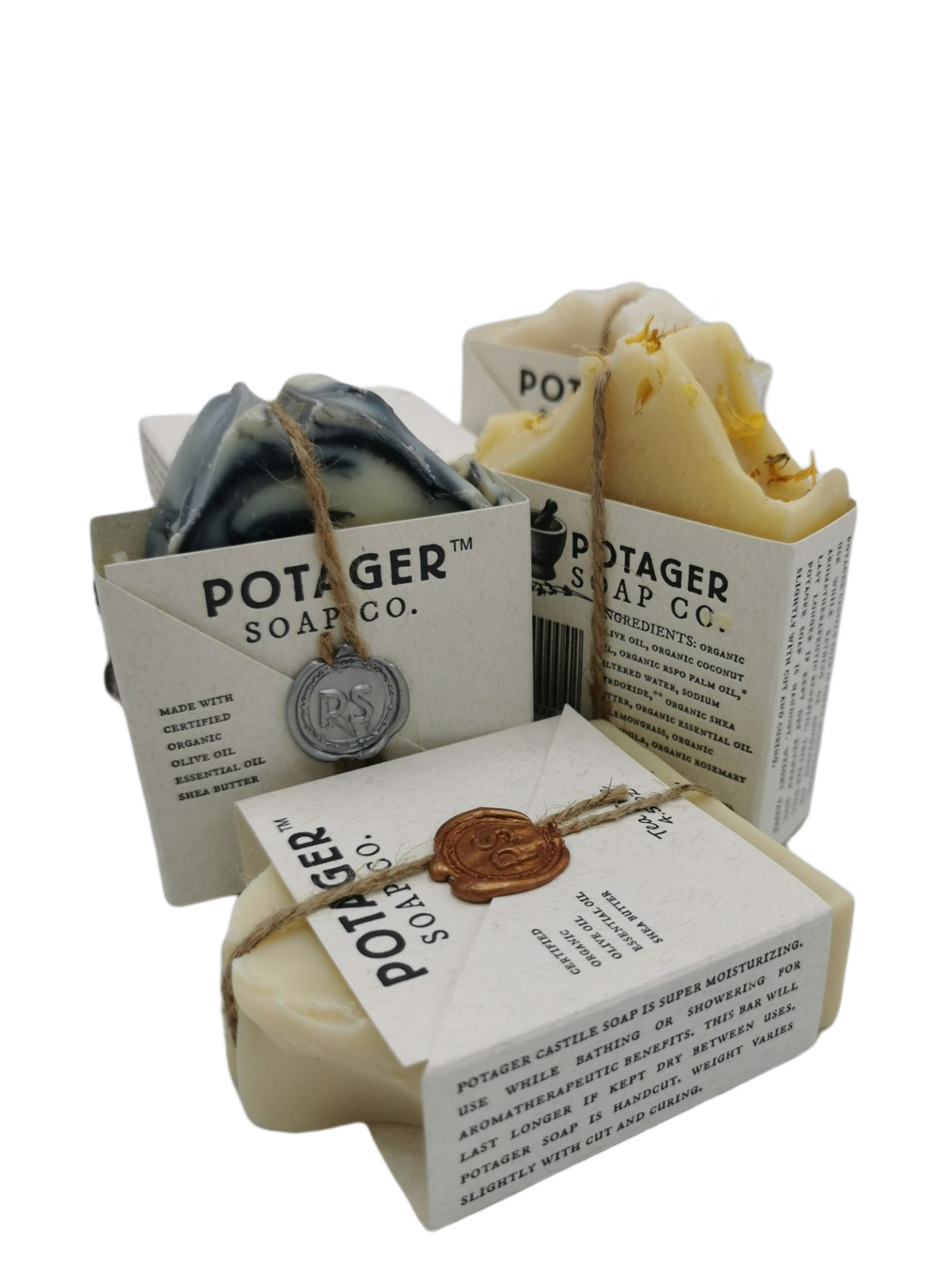 Potager Soap Rosemary Lemongrass 128g