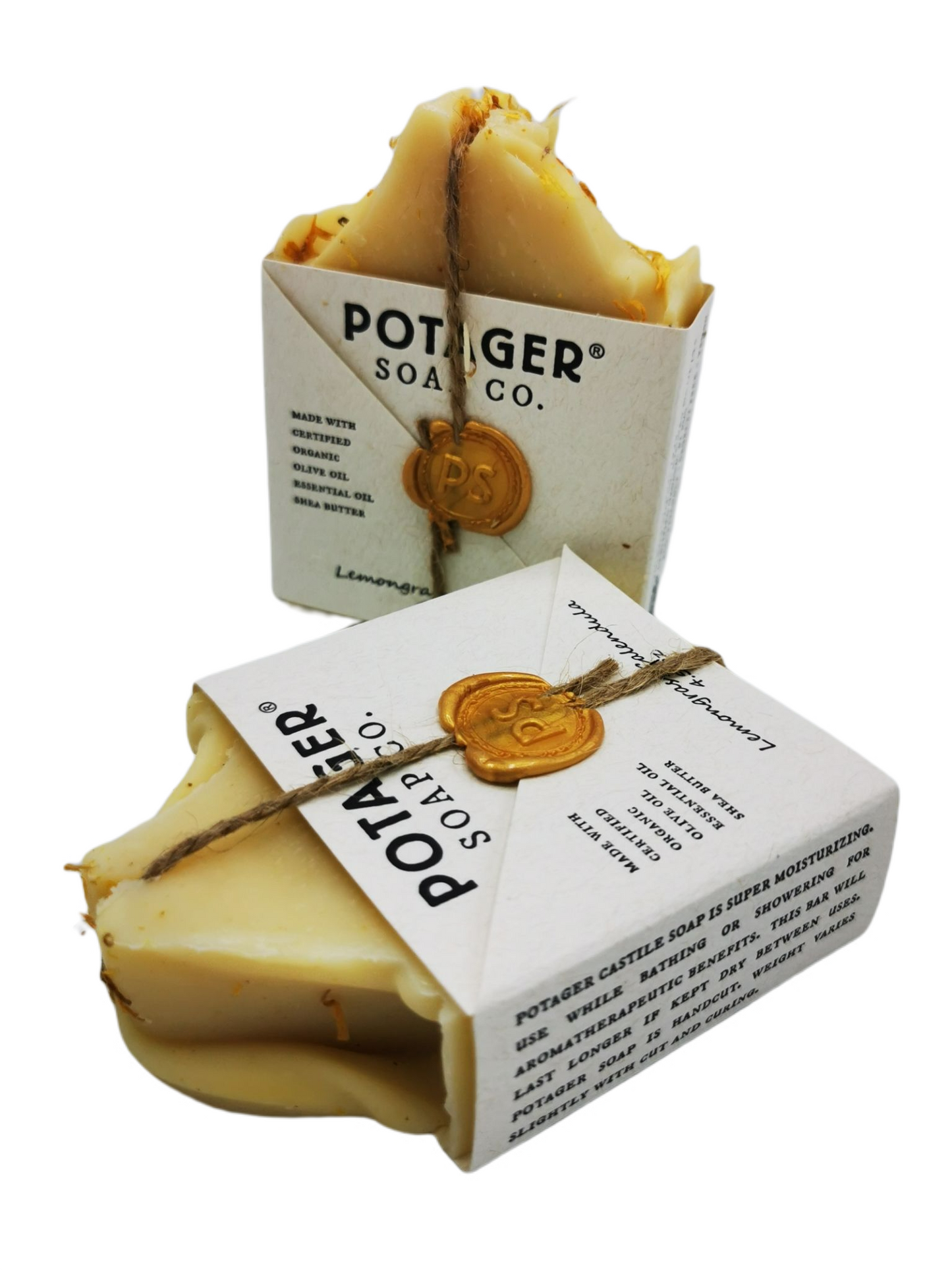 Potager Soap Lemongrass Calendula 128g