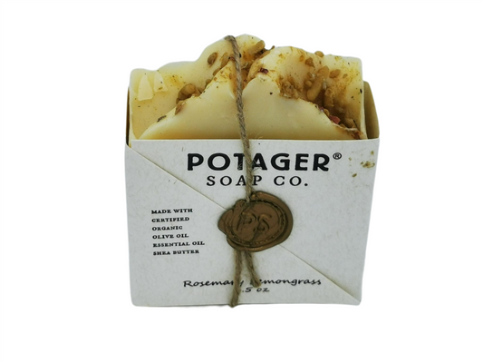 Potager Soap Rosemary Lemongrass 128g
