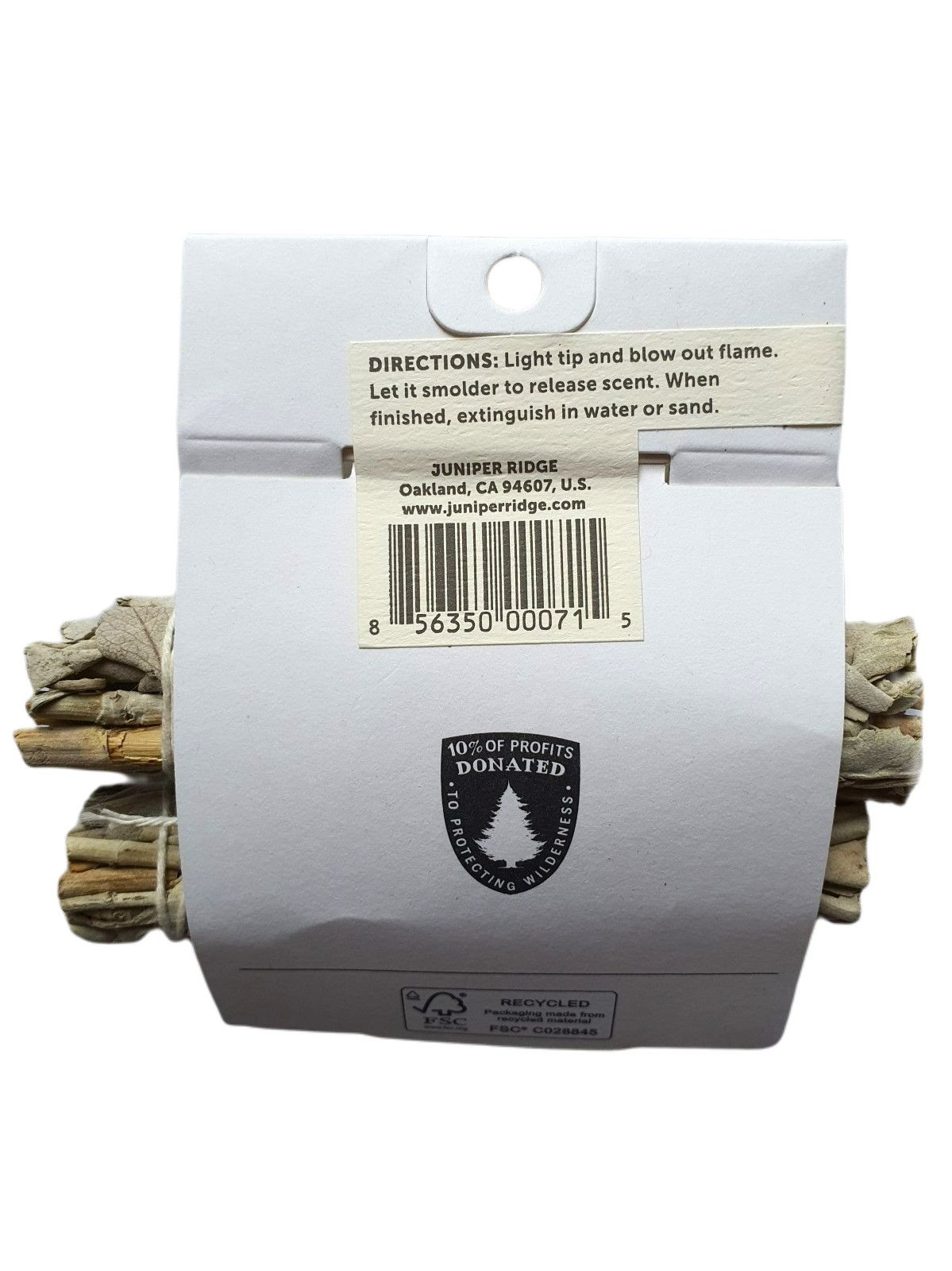 Juniper Ridge- White Sage Incense Bundles