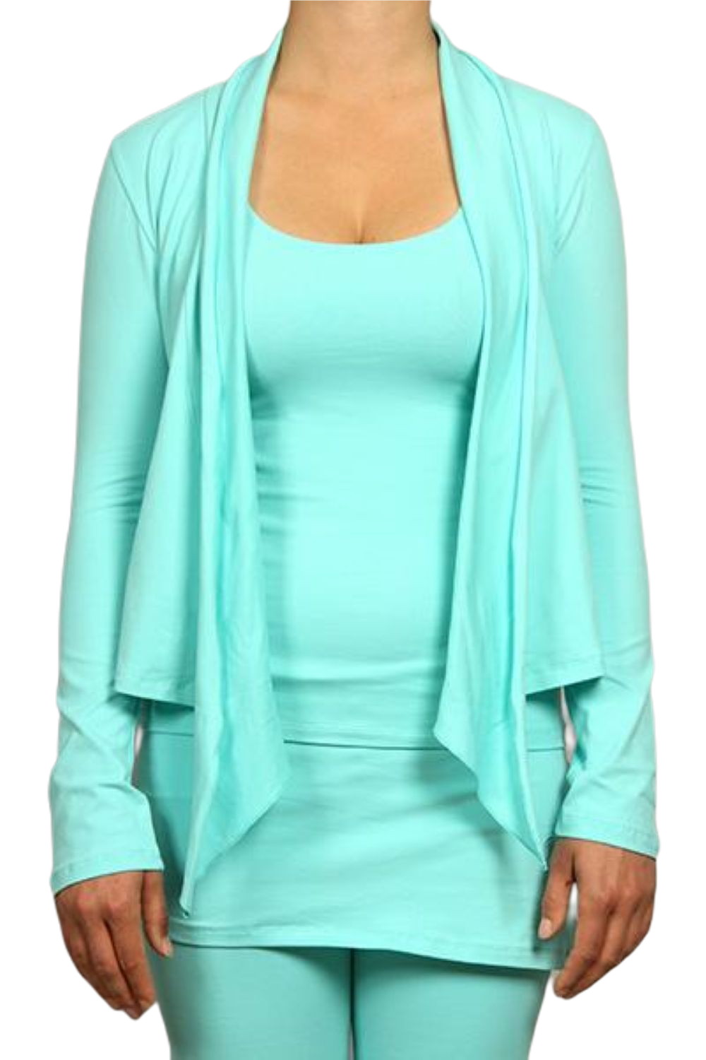 Yoga jacket Amba Aqua