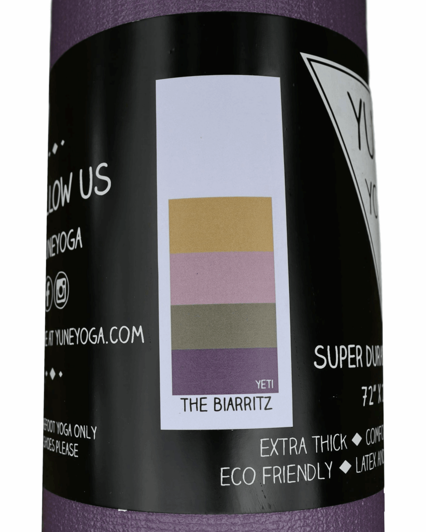 Yune Yoga Mat The Biarritz 188x61x0.6cm