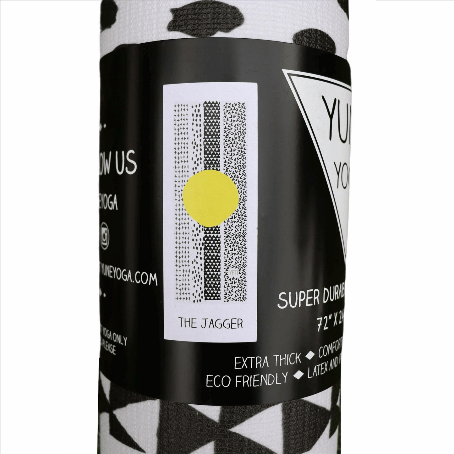 Yune Yoga Mat The Jagger 188x61x0.6cm