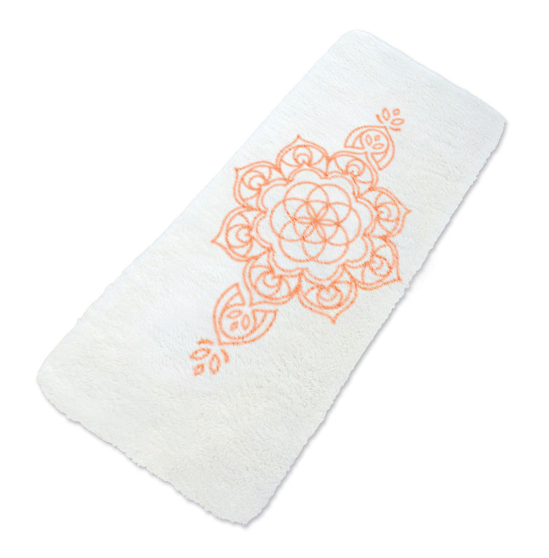 Yoga mat made of new wool Mandala 85x198cm