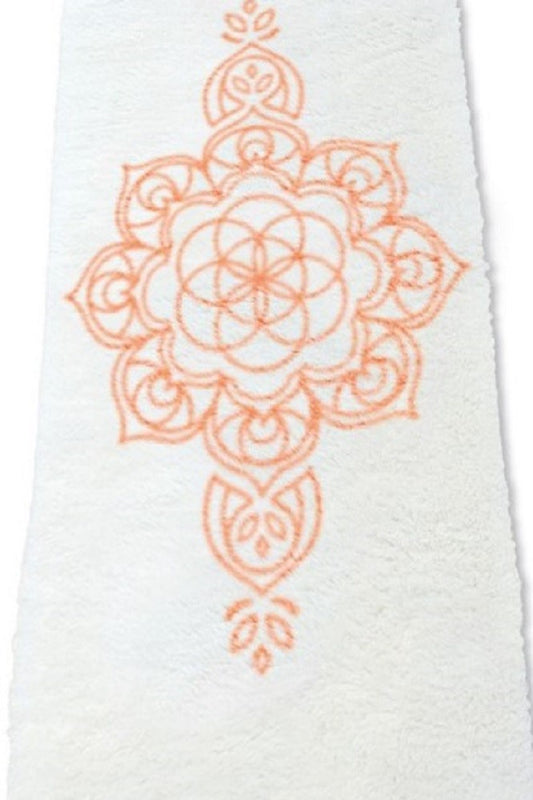 Yoga mat made of new wool Mandala 85x198cm