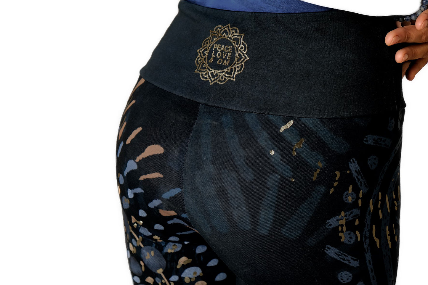 Yoga Leggings Magic blau von Spirit of Om