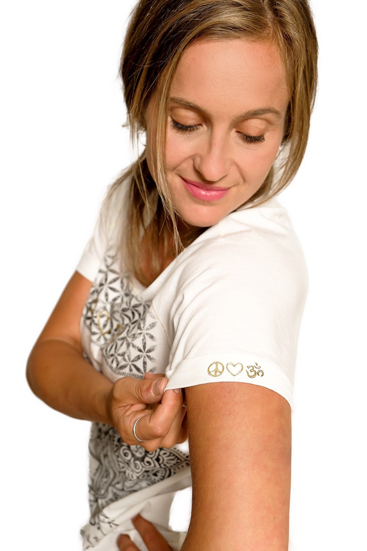 Shirt Peace Love & Om