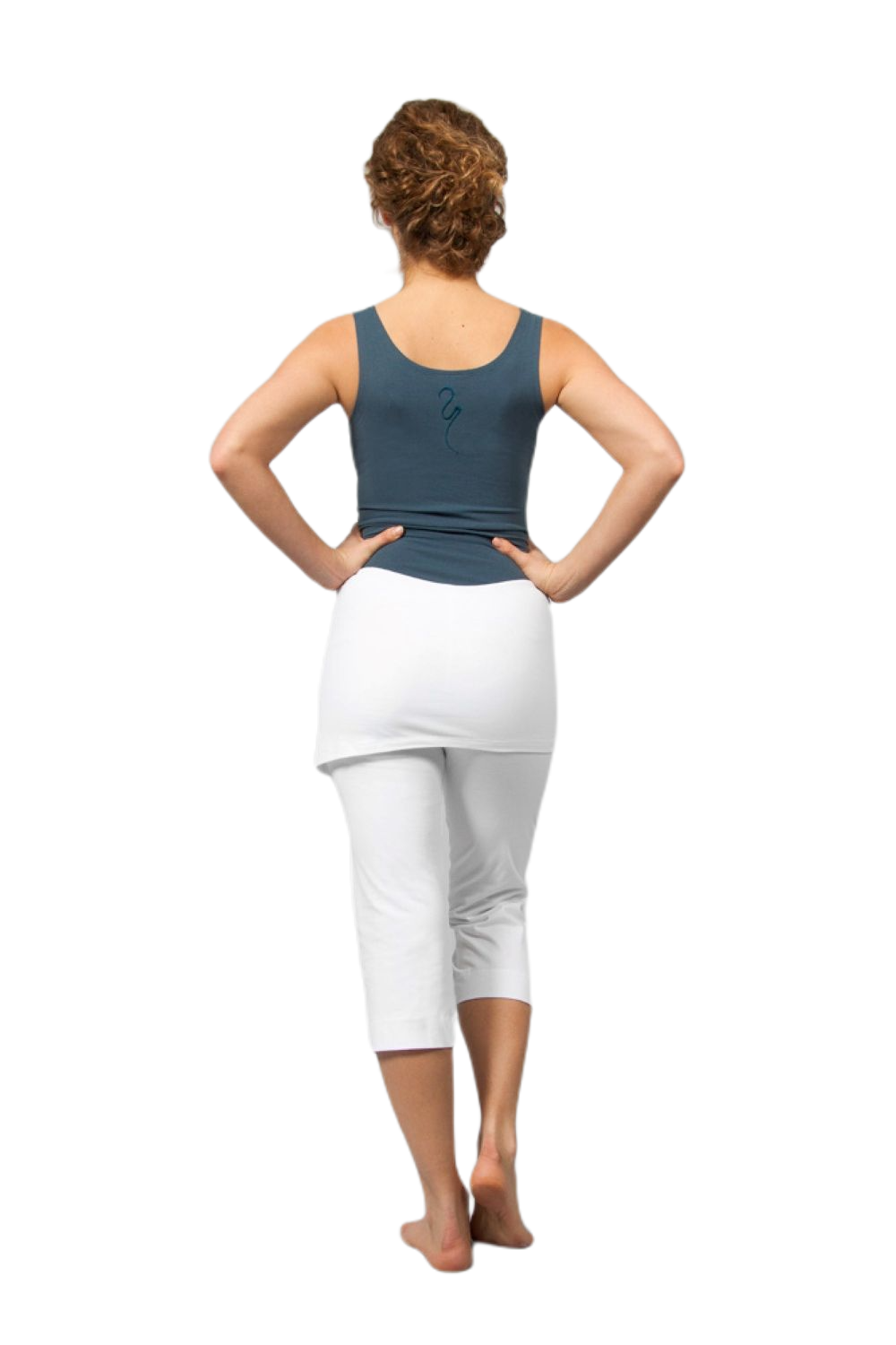 Yoga Hose weiß Inderjit von Breath of Fire