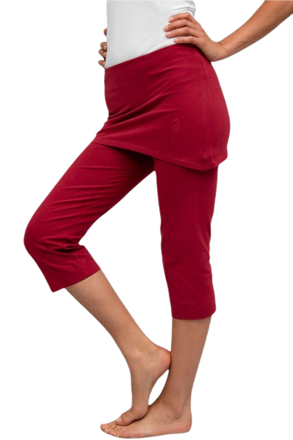 Yoga Hose Inderjit Bordeaux von Breath of Fire
