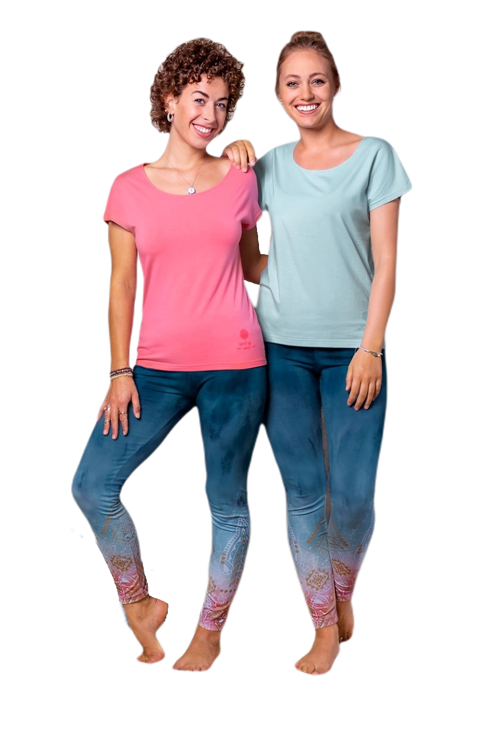 Yoga Shirt Bambus von Spirit of Om blue breeze