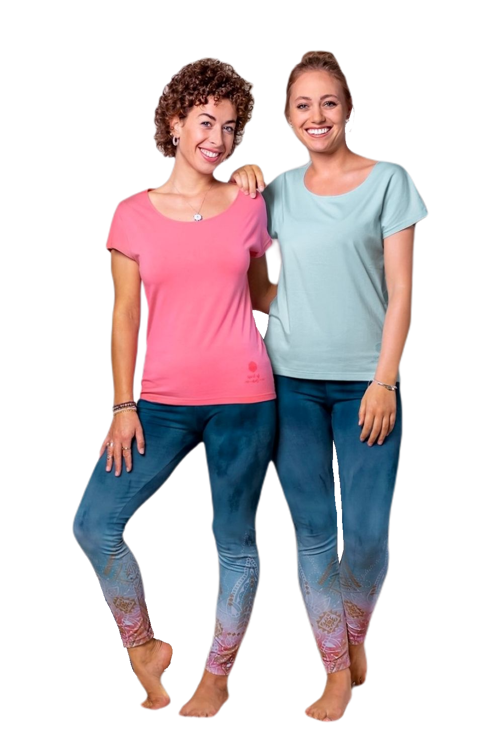 Yoga Shirt Bambus von Spirit of Om peach