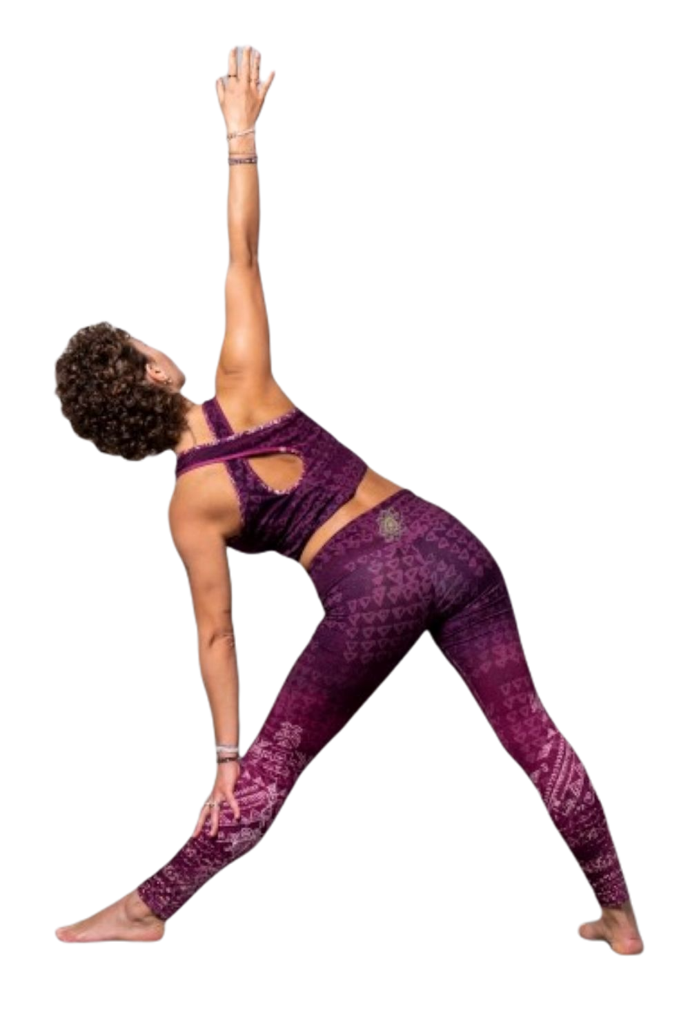 Yoga Legging Buddhi Aubergine