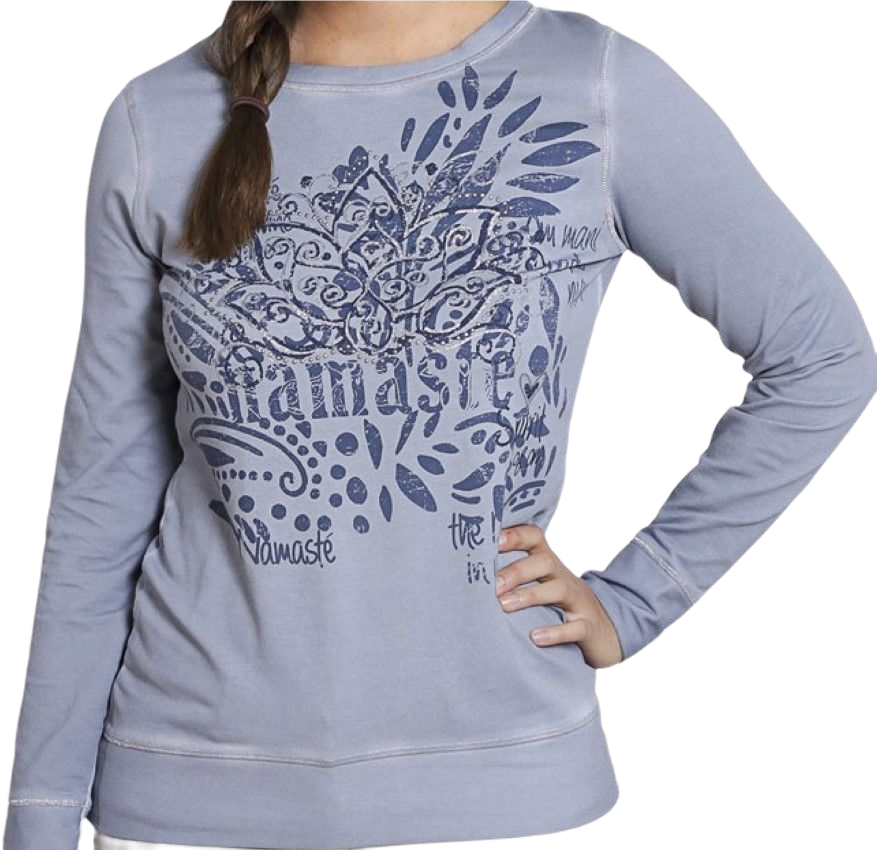 Sweaty Namasté - jeans-blau