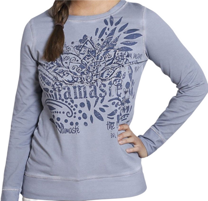 Sweaty Namasté - jeans-blau