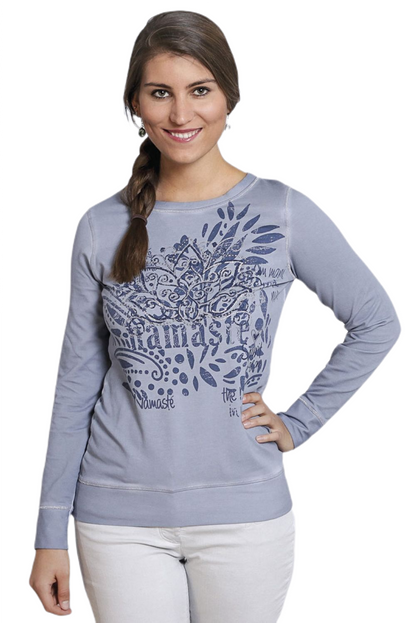Sweaty Namasté - jeans-blau