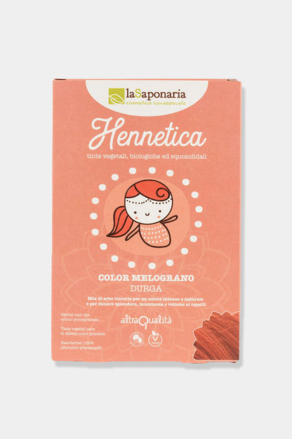 Bio Haarfarbe Hennetica, 100% pflanzlich