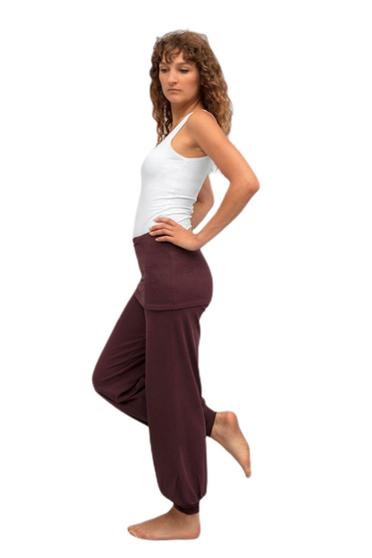 Yoga Hose Sohang aus Bio Baumwolle versch. Farben
