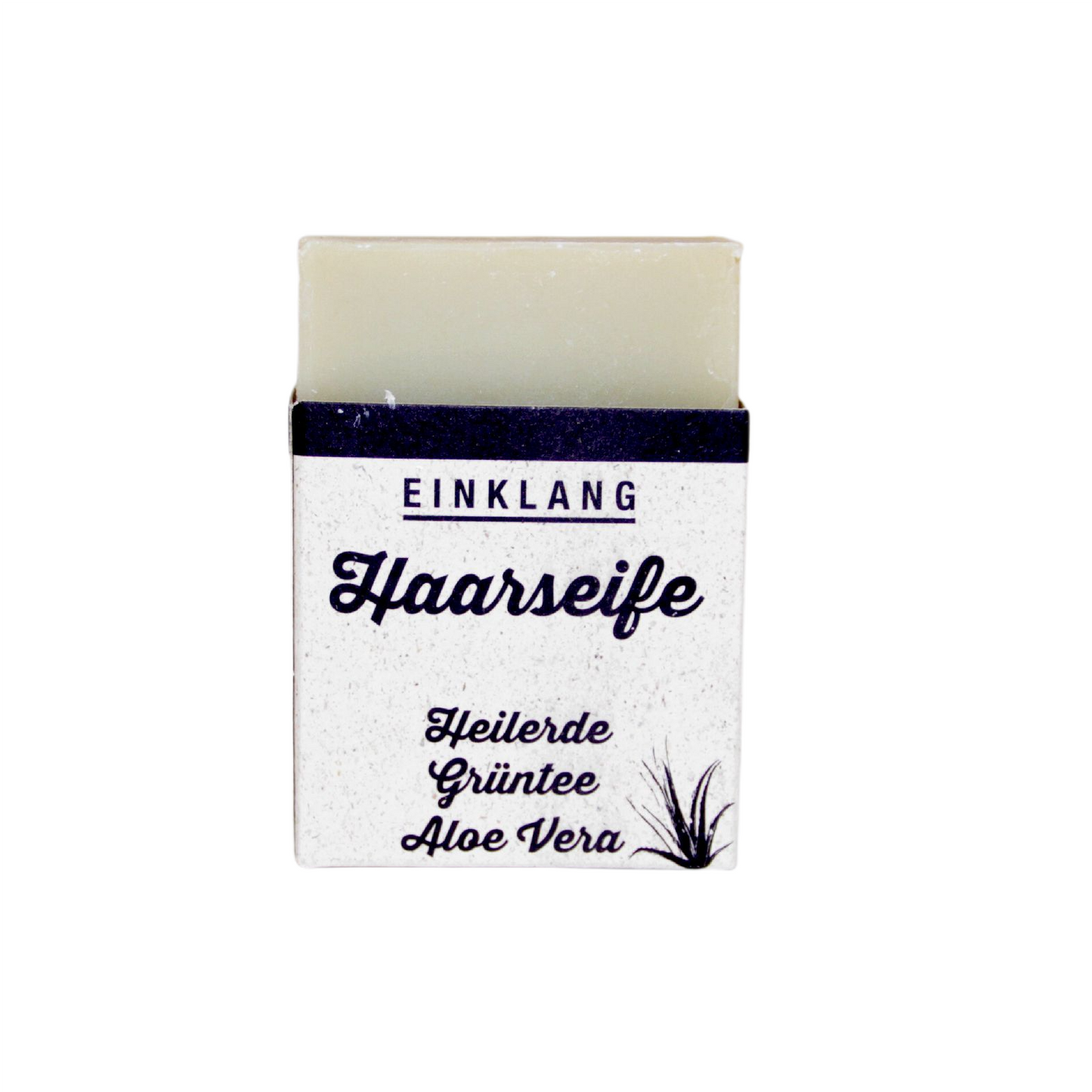 Haarseife Heilerde Grüntee - Aloe Vera 100 g