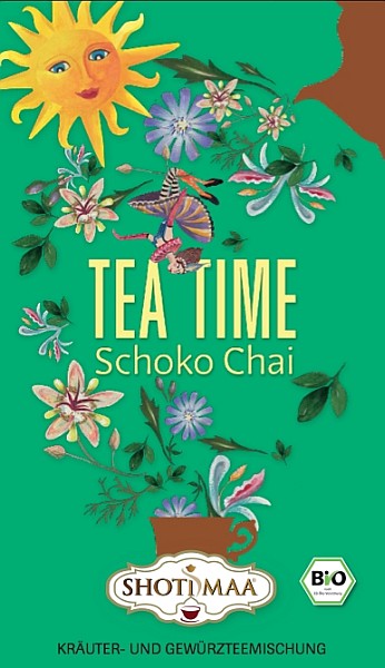 Organic tea Times of the day Choko Chai - Tea Time