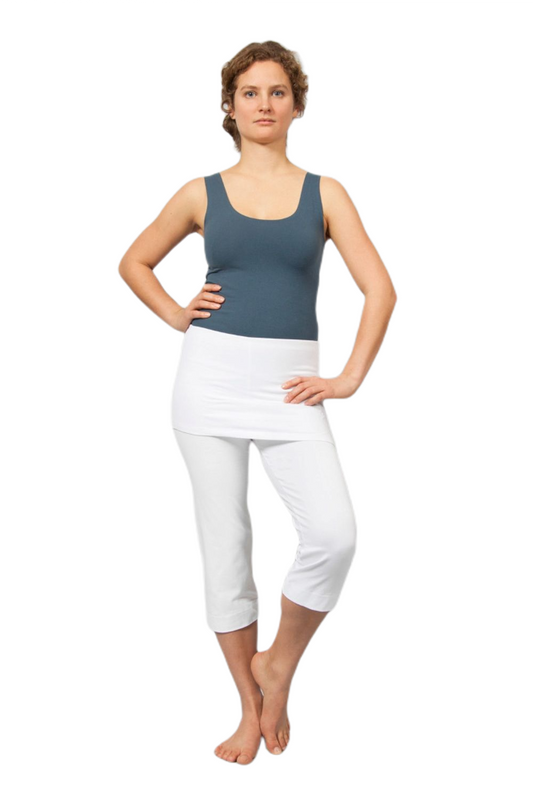 Yoga Pants Inderjit - White
