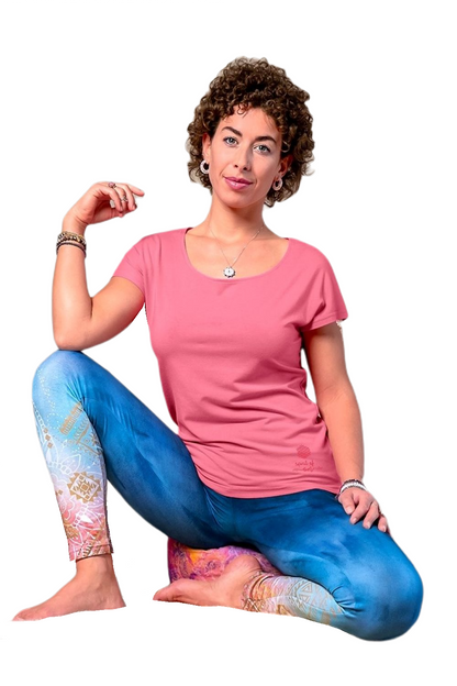 Yoga Shirt Bambus von Spirit of Om peach