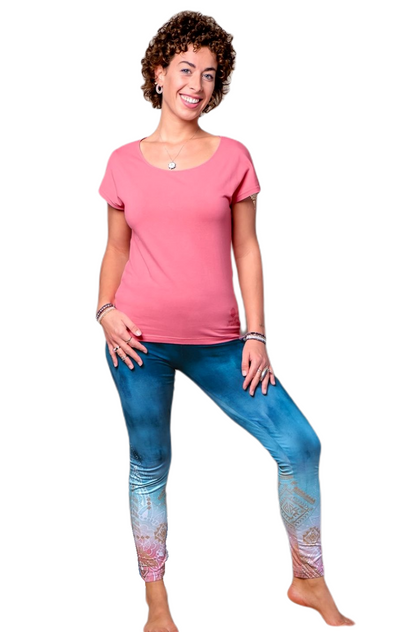 Yoga Shirt Bambus von Spirit of Om peach