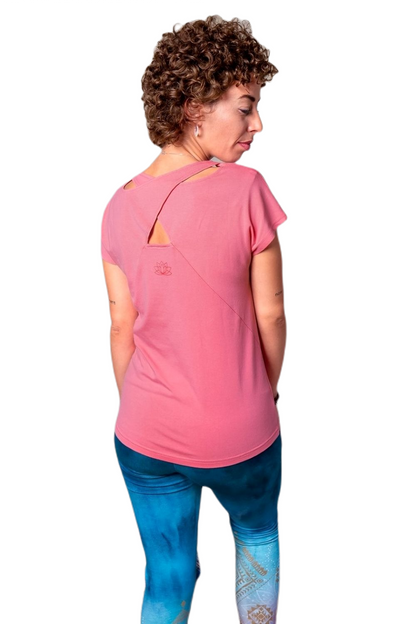 Yoga Shirt Bambus von Spirit of Om peach