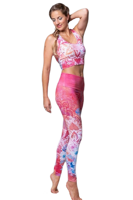 Yoga Legging Bravery pink/multicolored