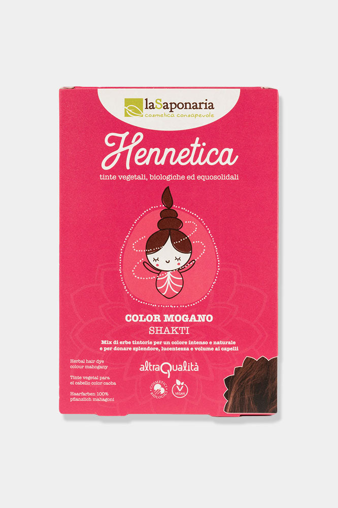 Organic hair color Hennetica, 100% vegetable